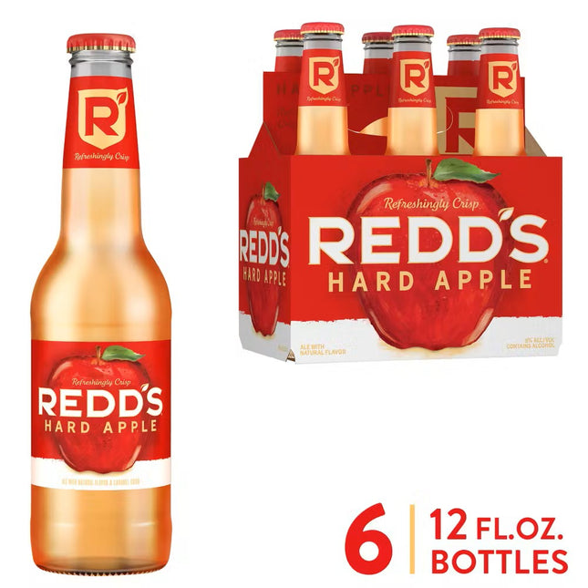 REDD'S APPLE ALE 6PK 12OZ BOTTLE