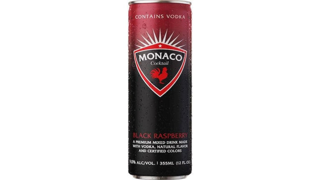 MONACO BLACK RASPBERRY 9% Alc 12OZ