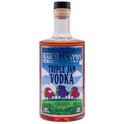 GYPSY BLAKES TRIPLE JAM VODKA 750ML 60 PROOF
