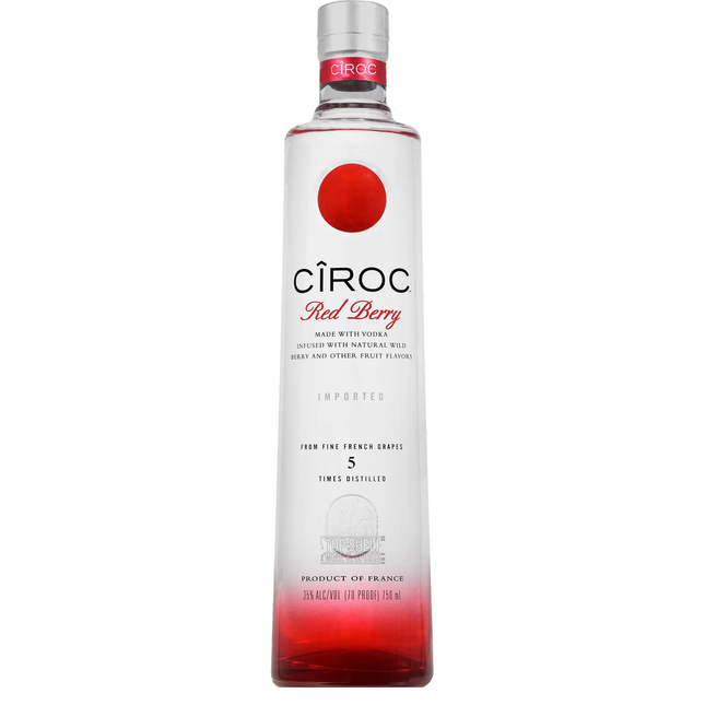 CIROC RED BERRY 750ML 70 proof