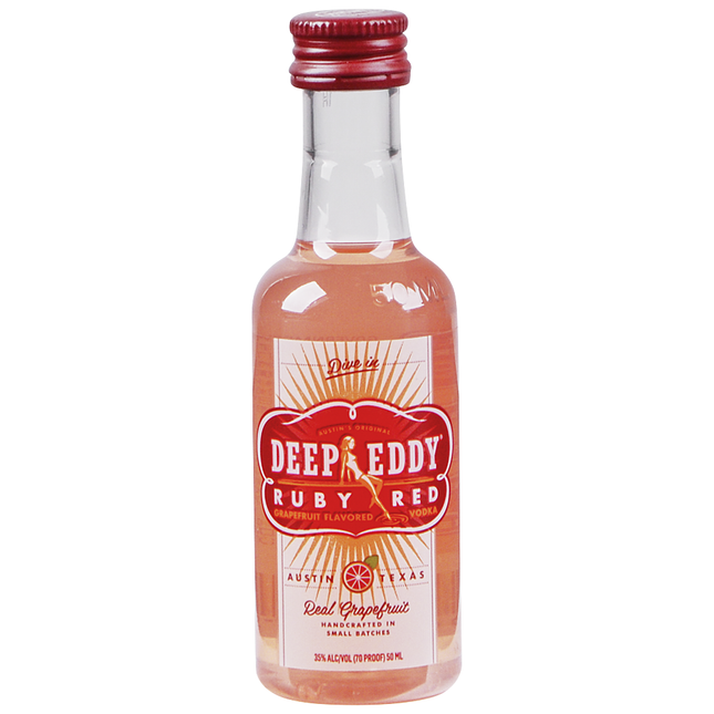DEEP EDDY RUBY RED PL 70 Proof 50 ml