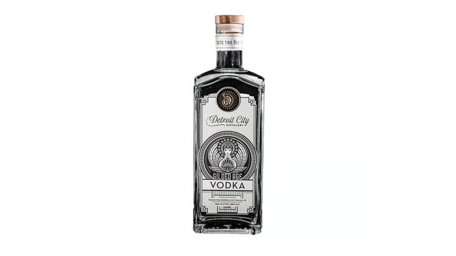 DETROIT CITY GILDED AGE VODKA 88 Proof 750 ml