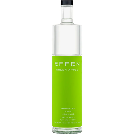 EFFEN GREEN APPLE 75 Proof 750 ml