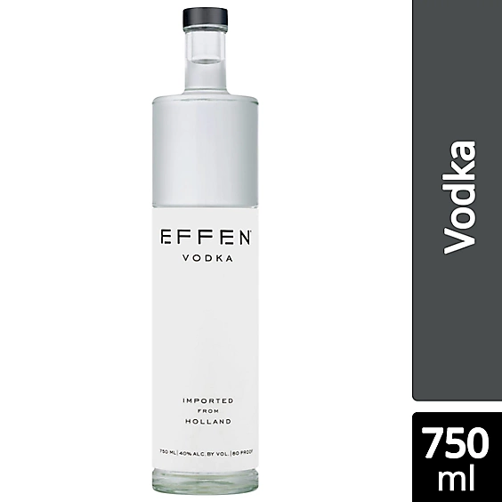 EFFEN VODKA 80 Proof 750 ml