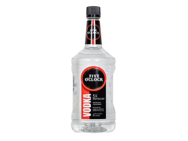 FIVE O'CLOCK VODKA 80 Proof 1750 ml