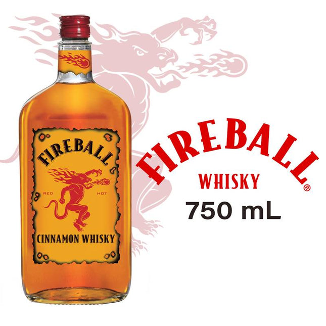 FIREBALL CINNAMON PL 66 Proof 750 ml