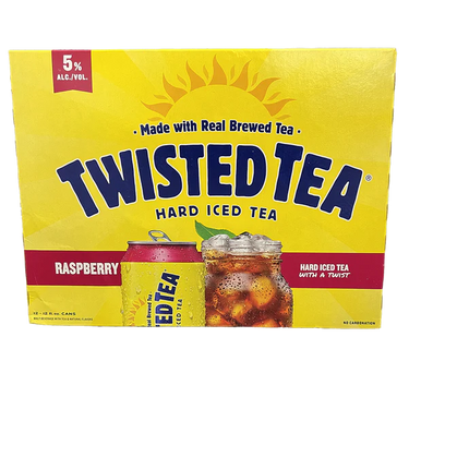 TWISTED TEA RASPBERRY 12PK 12OZ CAN