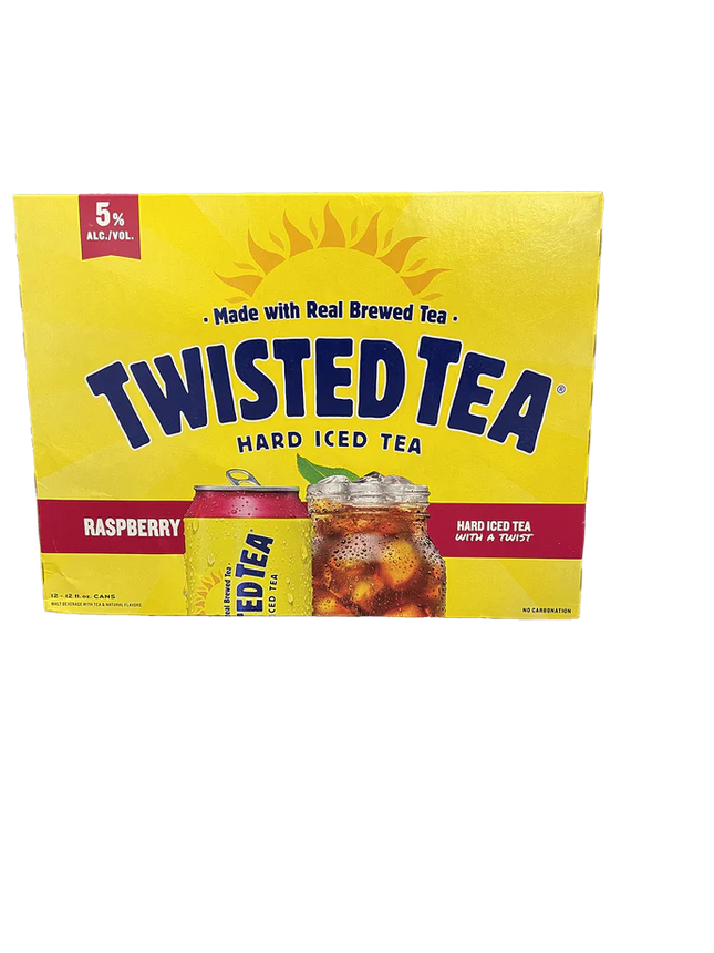 TWISTED TEA RASPBERRY 12PK 12OZ CAN