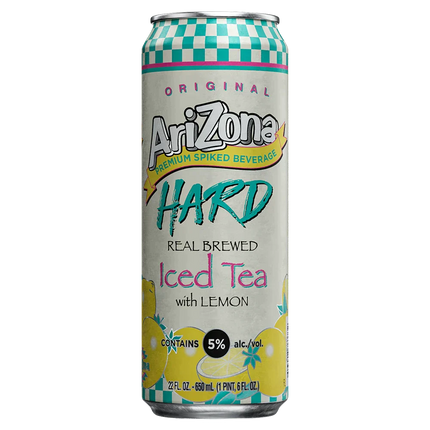 ARIZONA LEMON HARD TEA 22OZ