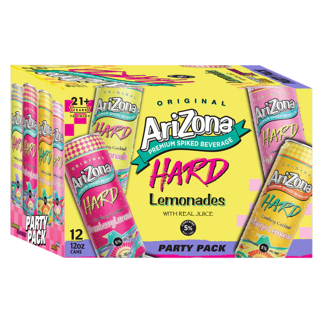 ARIZONA HARD LEMONADE VARIETY 12PK