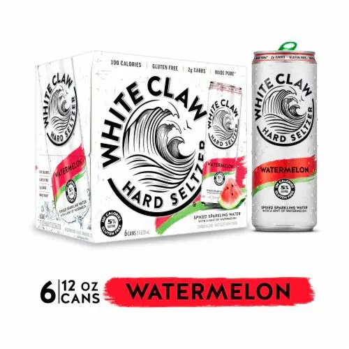 WHITE CLAW WATERMELON 6PK 12OZ