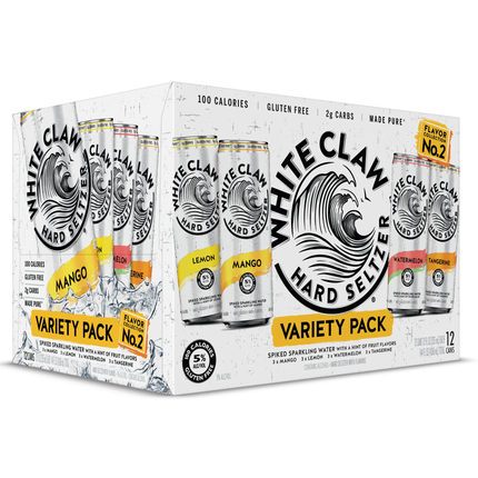 WHITE CLAW VARIETY #2 12PK 12OZ CAN