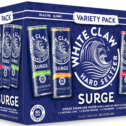 WHITE CLAW SURGE VARIETY # 1  12PK 12OZ