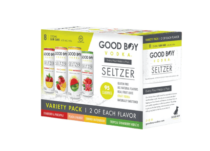 GOOD BOY VODKA SELTZER VARIETY 8PK