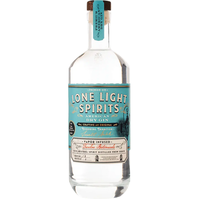 LONE LIGHT GIN 750ML 80PROOF