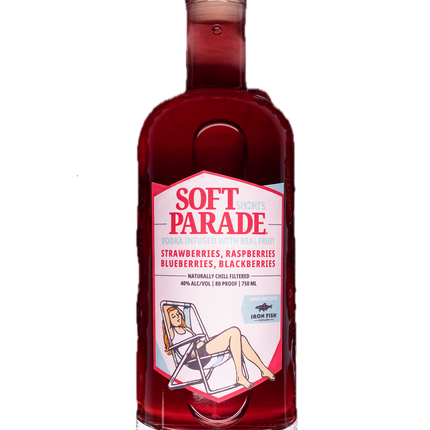 SOFT PARADE FRUIT INFUSED VODKA 80 Proof 750 ml