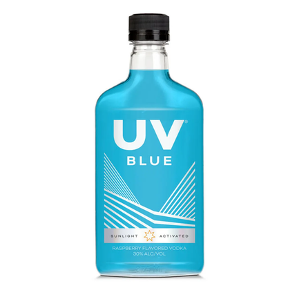 UV BLUE RASPBERRY PL 60 Proof 375 ml