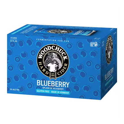 WOODCHUCK BLUEBERRY 6PK CAN CIDER