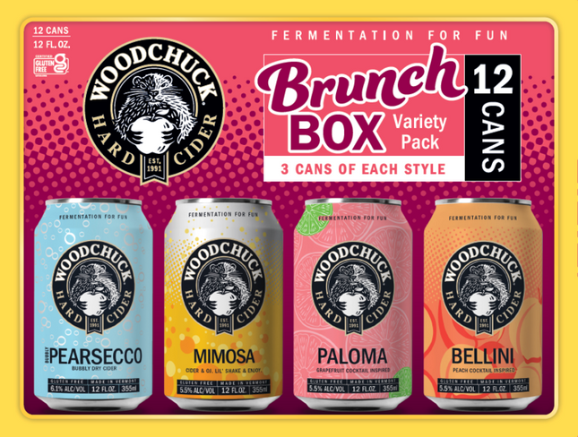 WOODCHUCK BRUNCH VARIETY BOX 12PK 12OZ CAN