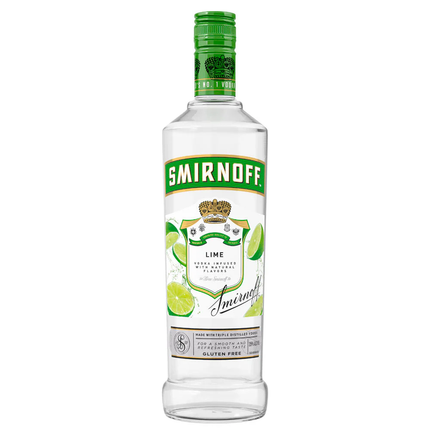 SMIRNOFF LIME 70 Proof 750 ml