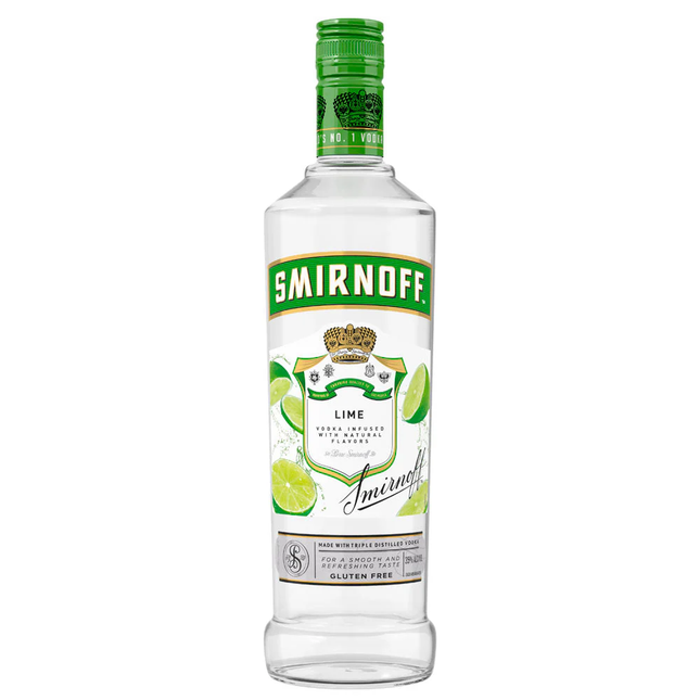 SMIRNOFF LIME 70 Proof 750 ml