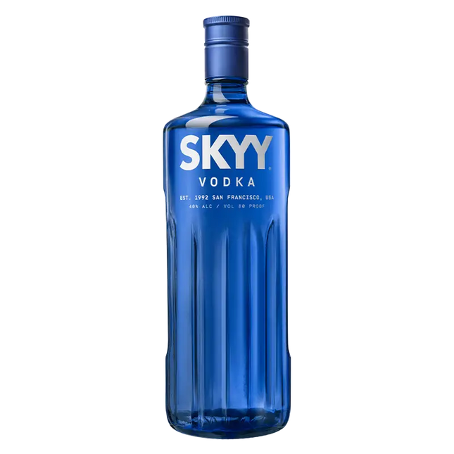 SKYY VODKA 80 Proof 750 ml