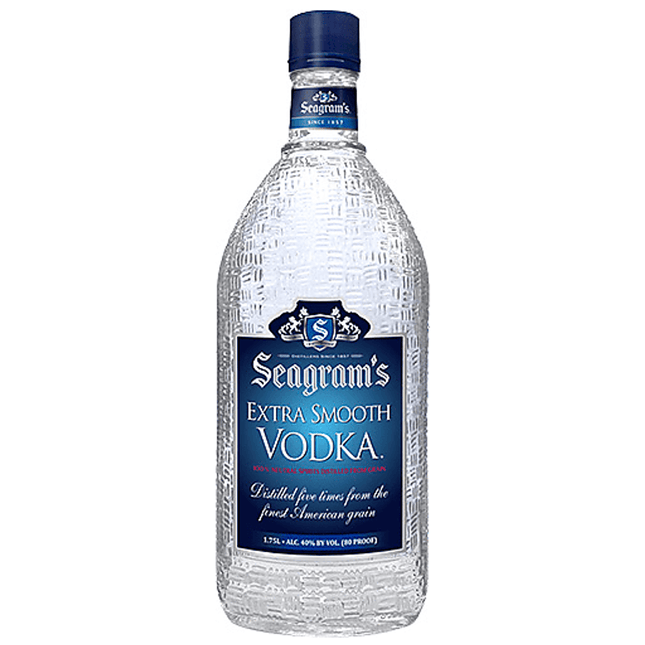 SEAGRAM'S EXTRA SMOOTH 80 Proof 1750 ml