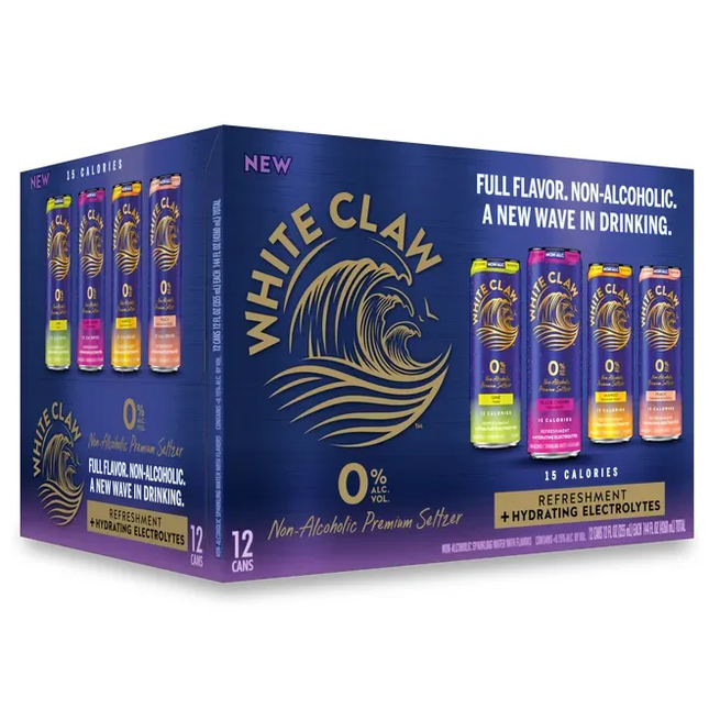 WHITE CLAW N/A VARIETY 12PK