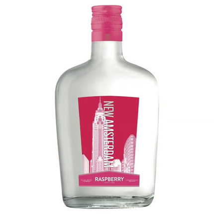 NEW AMSTERDAM RASPBERRY 70 Proof 375 ml