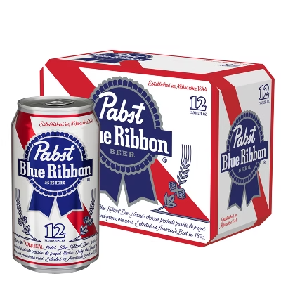 PABST BLUE RIBBON 12PK 12 OZ CAN