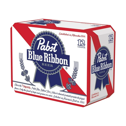 PABST BLUE RIBBON 12PK 12 OZ CAN