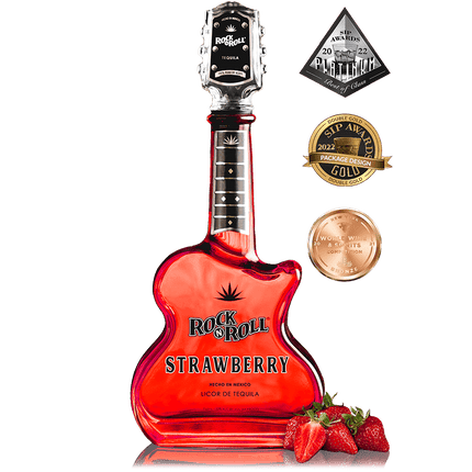 ROCK N ROLL STRAWBERRY TEQUILA 64 Proof 750 ml