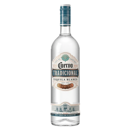 JOSE CUERVO TRADICIONAL SILVER BLANCO 80 Proof 375 ml