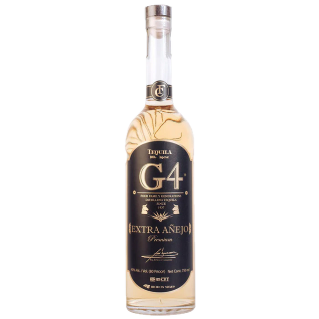 G4 EXTRA ANEJO 80 Proof 750 ml
