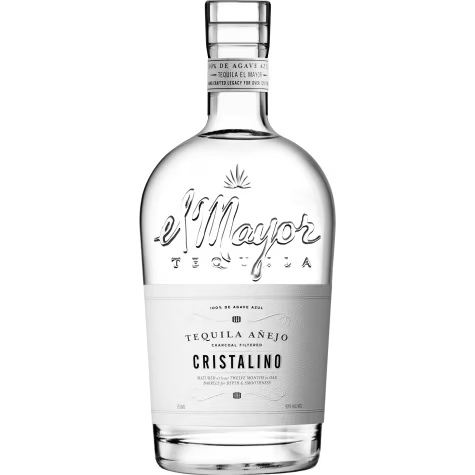EL MAYOR CRISTALINO TEQUILA 80 Proof 750 ml