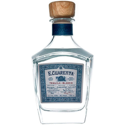 E CUARENTA BLANCO 80 Proof 750 ml