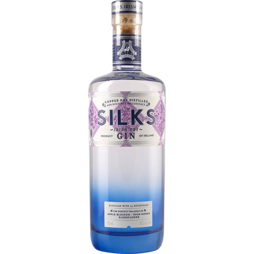 SILKS IRISH DRY GIN 84 Proof 750 ml