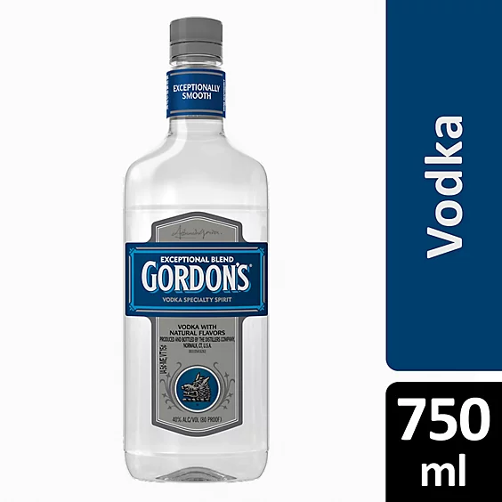 GORDON'S VODKA 80 Proof 750 ml