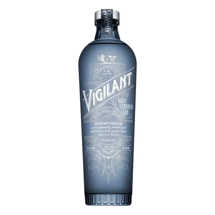 VIGILANT NAVY STRENGTH GIN 114 Proof 750 ml
