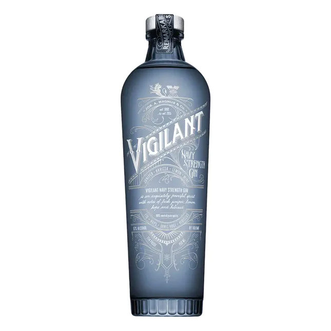 VIGILANT NAVY STRENGTH GIN 114 Proof 750 ml