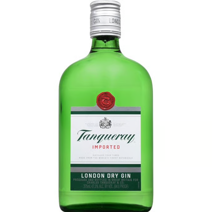 TANQUERAY (ENG) FLASK 94.6 Proof 375 ml