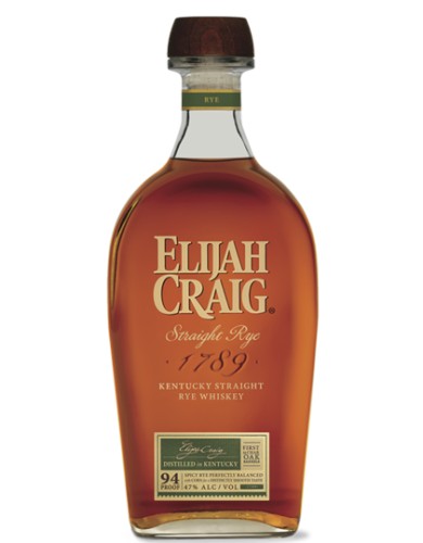 ELIJAH CRAIG STRAIGHT RYE WSKY 94 Proof 750 ml