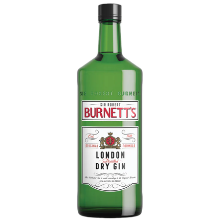 BURNETT'S GIN 80 Proof 1000 ml