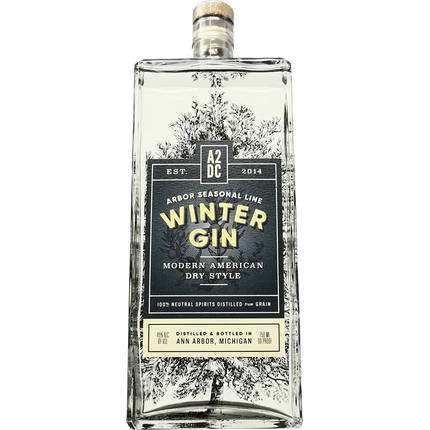 ARBOR WINTER GIN 90 Proof 750 ml