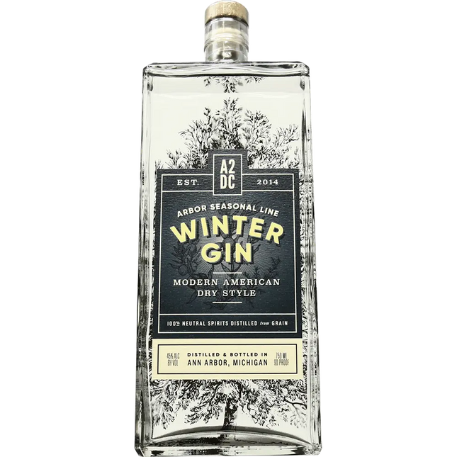 ARBOR WINTER GIN 90 Proof 750 ml