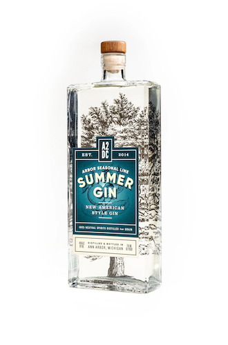 ARBOR SUMMER GIN 90 Proof 750 ml