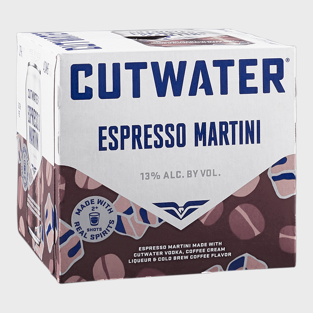 CUTWATER ESPRESSO MARTINI 4pkCAN