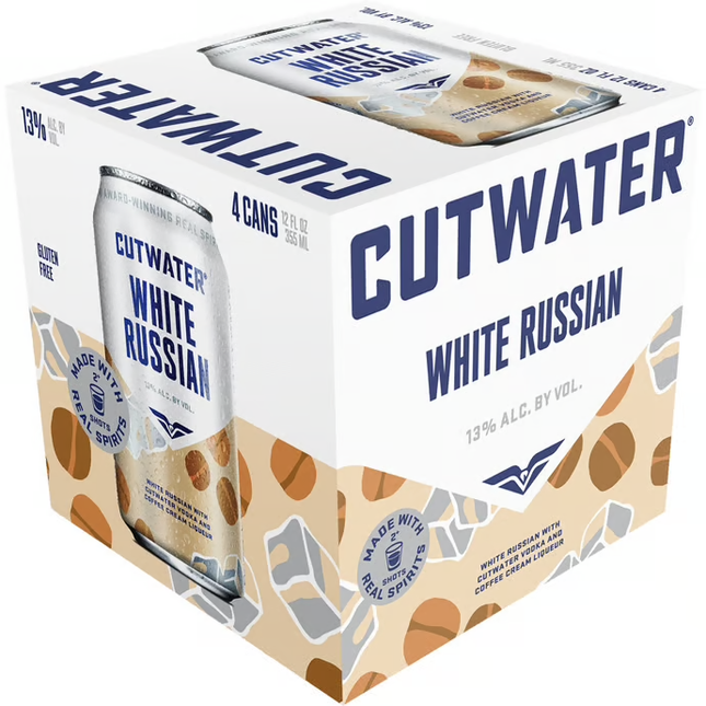 CUTWATER WHITE RUSSIAN 4 can