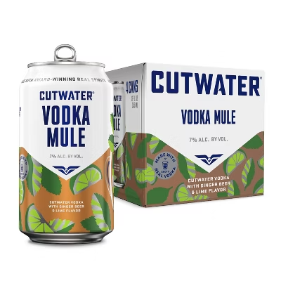 Cutwater Vodka Mule 4 Can