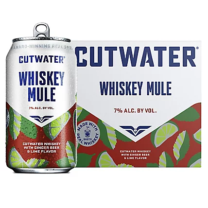 Cutwater Whiskey Mule 4 Can